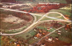 Pennsylvania Turnpike Pittsburgh, PA Postcard Postcard