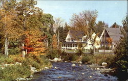 Gale River From Main Street Postcard