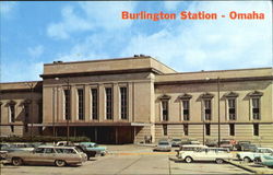 Burlington Station, Burlington Station Omaha, NE Postcard Postcard
