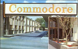 Commodore Motor Inn, Downtown Omaha's Finest Dodge at 24th Postcard