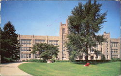 High School, Old Mamaroneck Road White Plains, NY Postcard Postcard