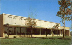 Oak Park Public Library Michigan Postcard Postcard