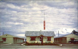 The Pines Motel, Box 396 Postcard