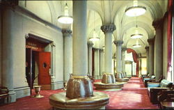 Gothic — Arched Senate Lobby, State Capitol Bldg Postcard