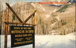 Whiteface Mt. Ski Center Wilmington, NY Postcard Postcard