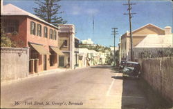 York Street St. George's, Bermuda Postcard Postcard