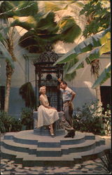 Center Patio Of San Juan's City Hall Postcard