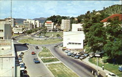 Street Scene Sandakan Malaysia Southeast Asia Postcard Postcard