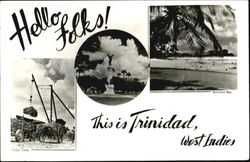 Hello Folks! Postcard