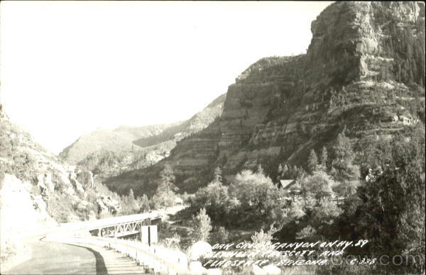 Oak Creek Canyon On Hwy 89 Flagstaff Arizona
