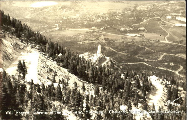 Will Rogers Shrine Of The Sun And Highway, Cheyenne Mountian Colorado Springs