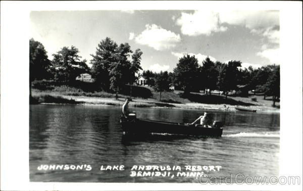 Johnson's Lake Andrusia Resort Bemidji Minnesota