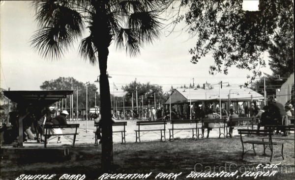 Shuffle Board Recreation Park Bradenton Florida