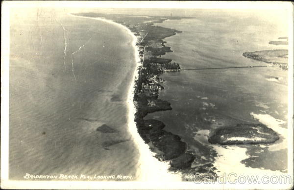 Bradenton Beach Looking North Florida