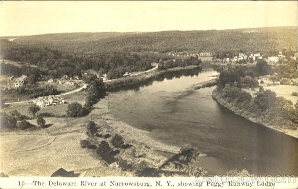 The Delaware River Narrowsburg New York