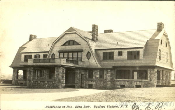 Residence Of Hon. Seth Low, Bedford Station New York