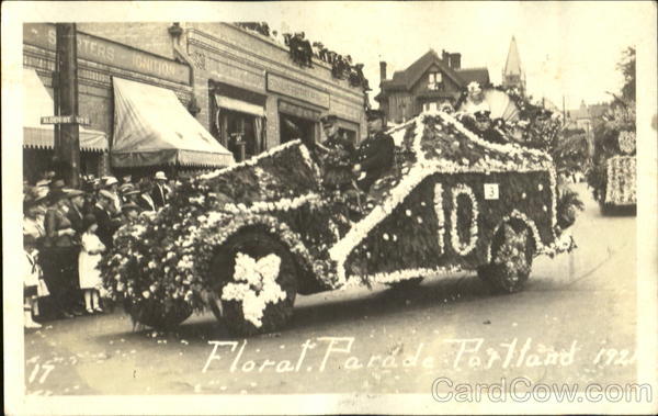 Floral Parade 1921 Portland Oregon