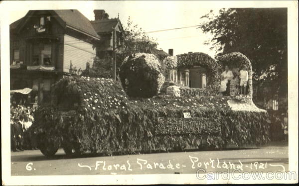 Floral Parade 1921 Portland Oregon