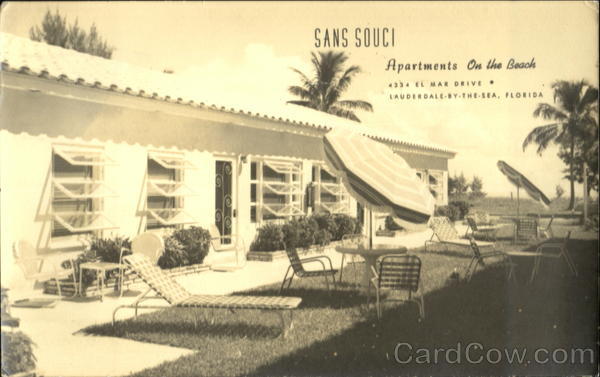 Sans Souci, 4334 El Mar Drive Fort Lauderdale Florida