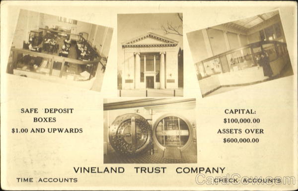 Vineland Trust Company Bank Multi View New Jersey