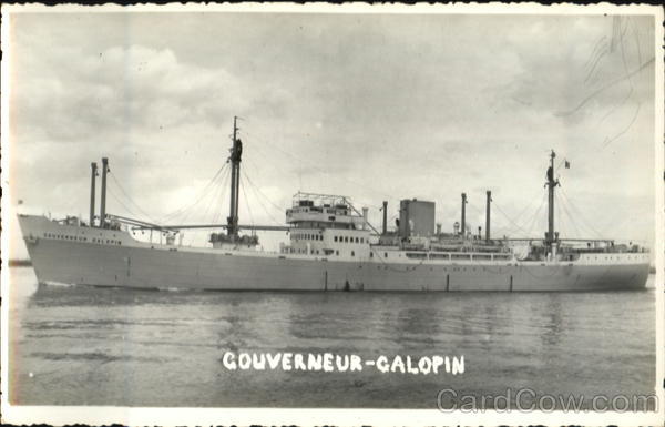 Gouverneur Galopin Boats, Ships