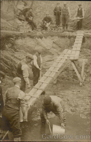 Logan Fish Pond Annual Spring Cleaning England