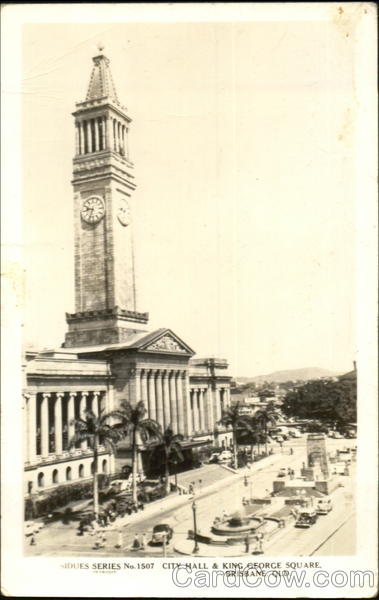City Hall & King George Square Brisbane QLD Australia