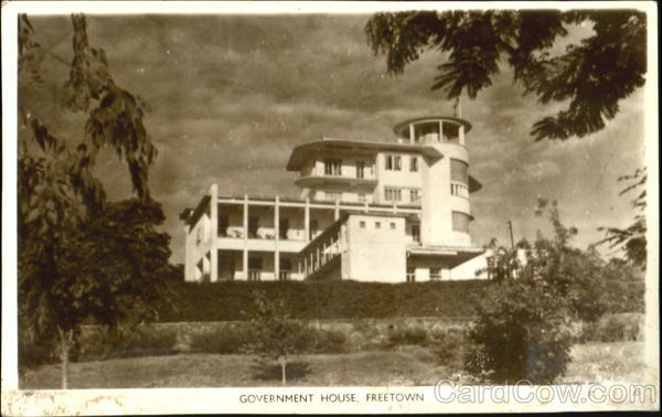 Government House. Freetown Bahamas Caribbean Islands