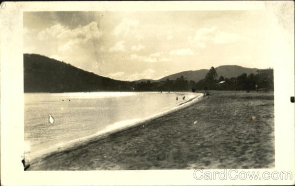 Beach Scene Scenic Virgin Islands Caribbean Islands