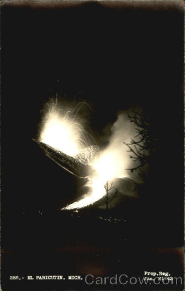 El Paricutin Volcano Mexico