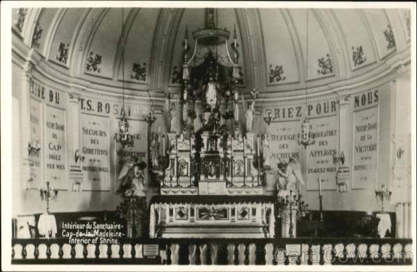 Interieur Du Sanctuaire Cap-De-La-Madeleine-Interior Of Shrine Trois-Rivieres PQ Canada