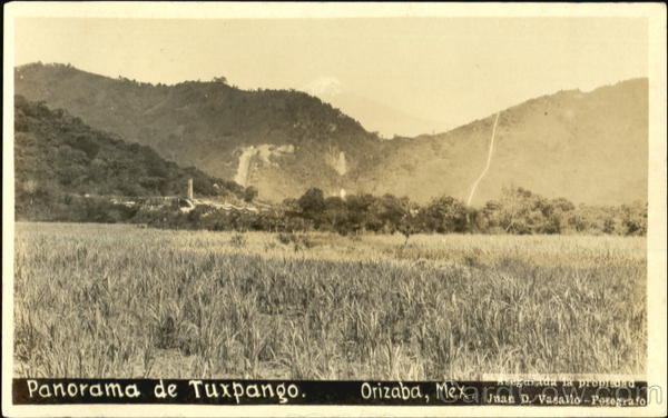 Panorama De Tuxpango Orizaba Mexico