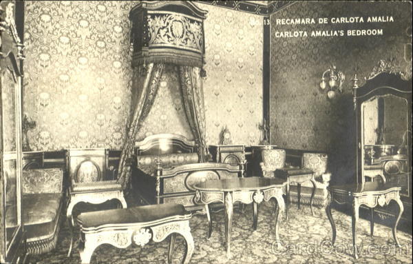 Recamara De Carlotta Amalia Carlota Amalia's Bedroom Mexico