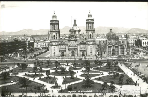 Large Cathedral in Mexico City