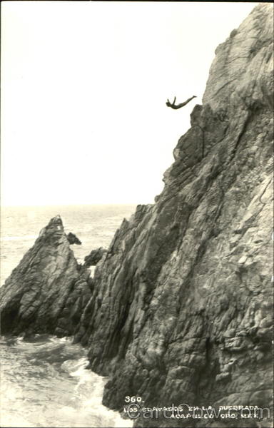 Los Clavados En La Quebrada Acapulco Gro Mexico