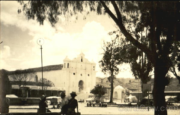 Old Mission Church circa 1890 Mexico
