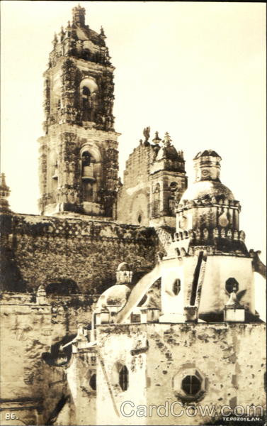 Turkish towers circa 1980 Mexico