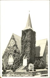 Lutheran Church Pulaski, VA Postcard Postcard