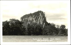 Rache-A-Cri Mound Near Adams Postcard