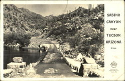 Sabino Canyon Tucson, AZ Postcard Postcard