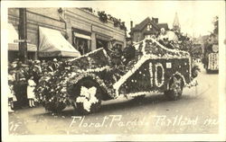Floral Parade 1921 Postcard