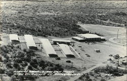 Ray High School With Gila River In Background Kearny, AZ Postcard Postcard
