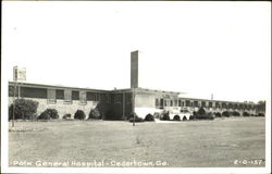 Polk General Hospital Cedartown, GA Postcard Postcard