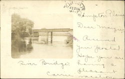 River Bridge Postcard