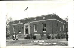 U. S. Post Office Baxter Springs, KS Postcard Postcard