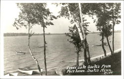 Upper Lake Osaki's Osakis, MN Postcard Postcard