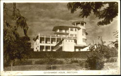 Government House. Freetown Bahamas Caribbean Islands Postcard Postcard