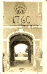 Historical Castle Tunnel Postcard