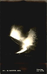 El Paricutin Volcano Postcard