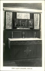 The Lady Chapel S.S.J.E Postcard